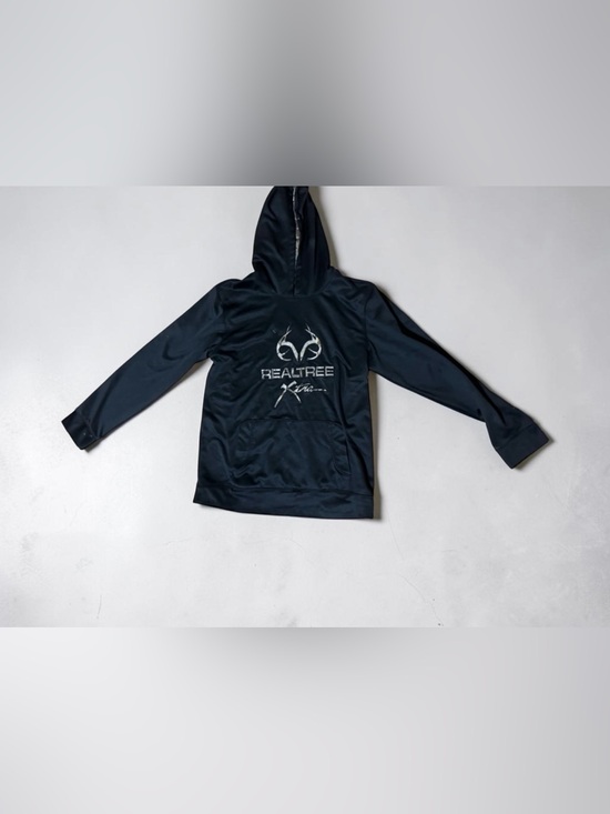 Realtree Other - Realtree Black Hooded Sweatshirt with Subtle Logo